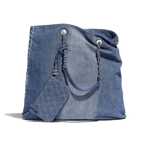 chanel denim bag review|chanel denim shopping bag.